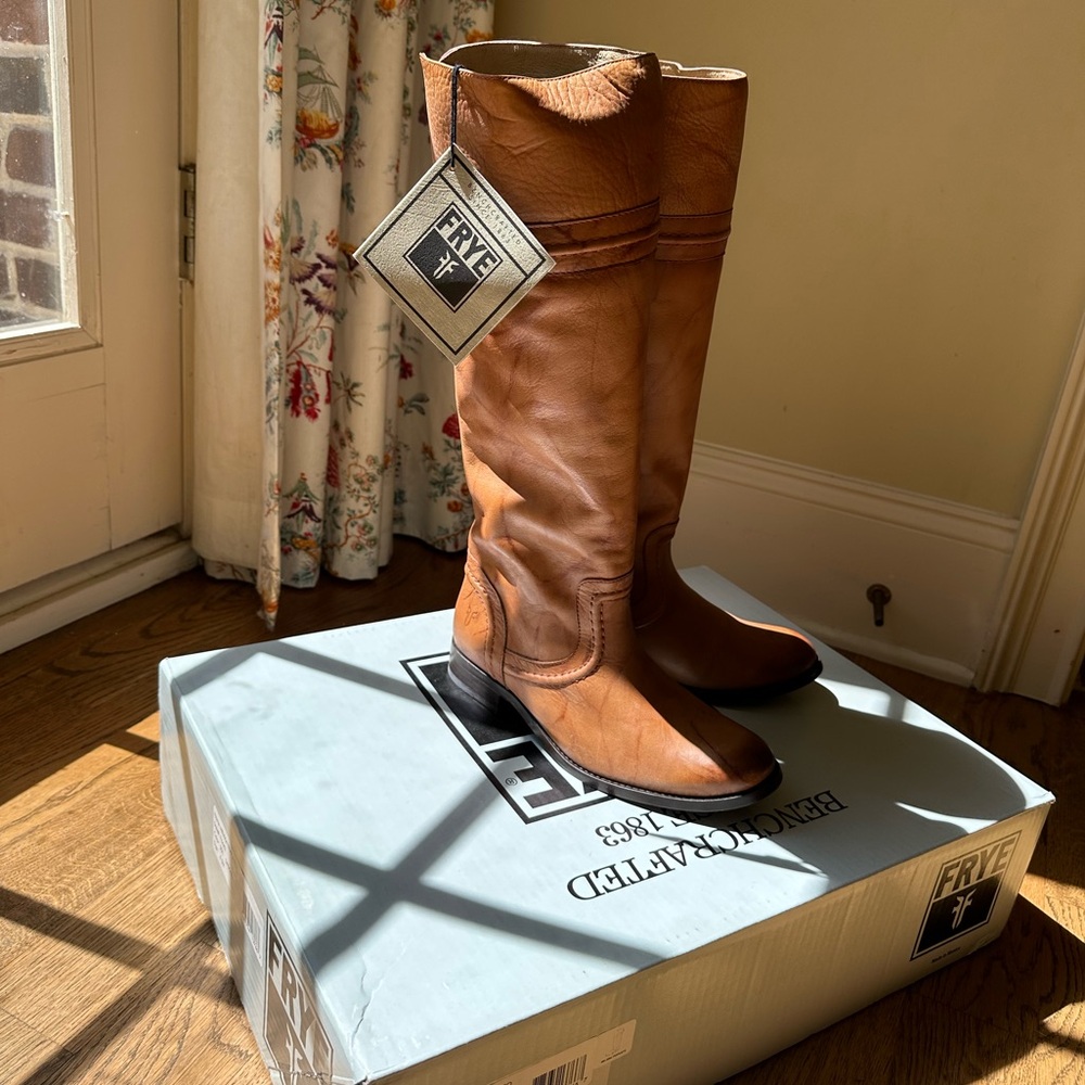 Frye Melissa Trapunto Tall Boots
